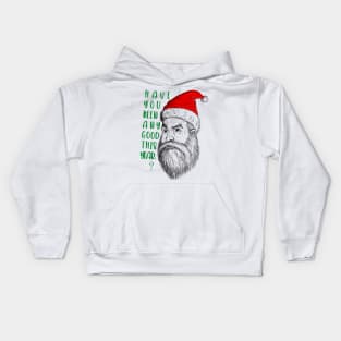 Grumpy Santa 2 Kids Hoodie